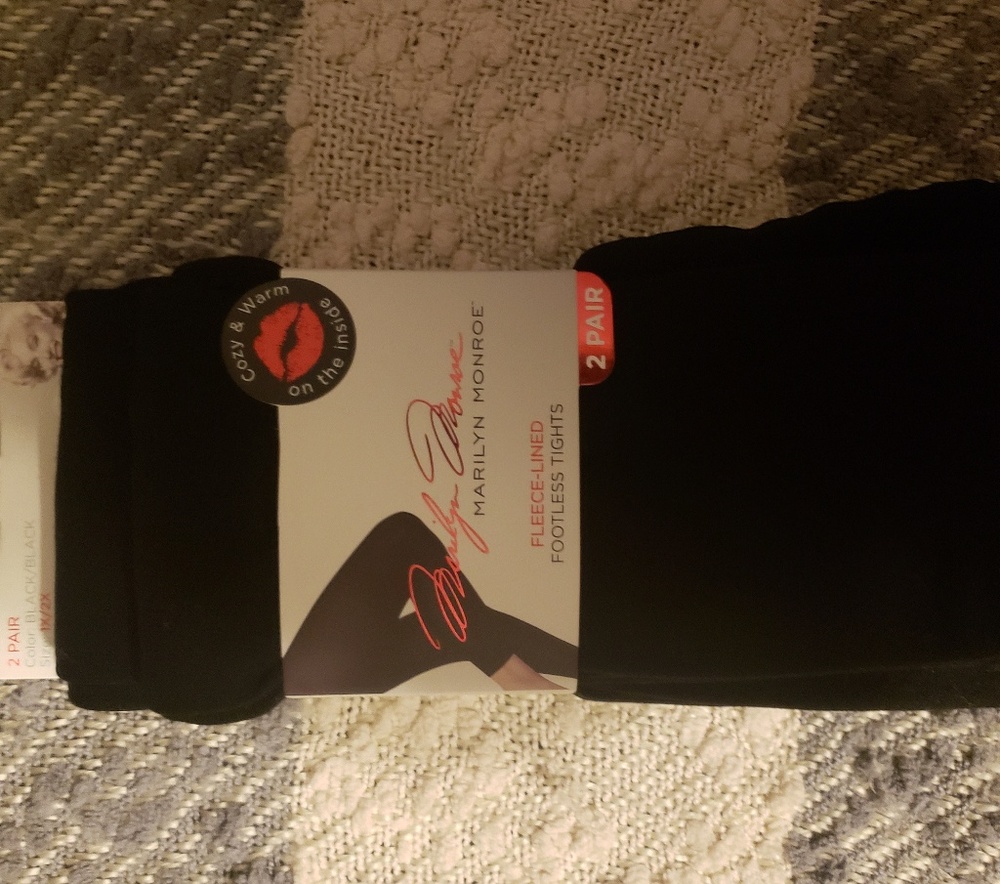 Marilyn Monroe Fleece Lined Legging 2pk